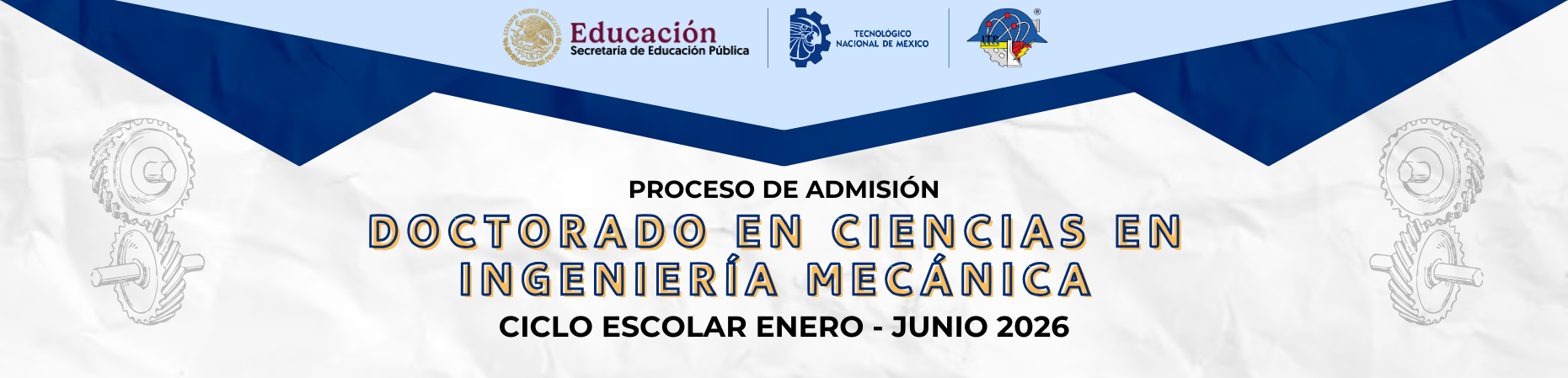 Admisión al Doctorado Enero-Junio 2026